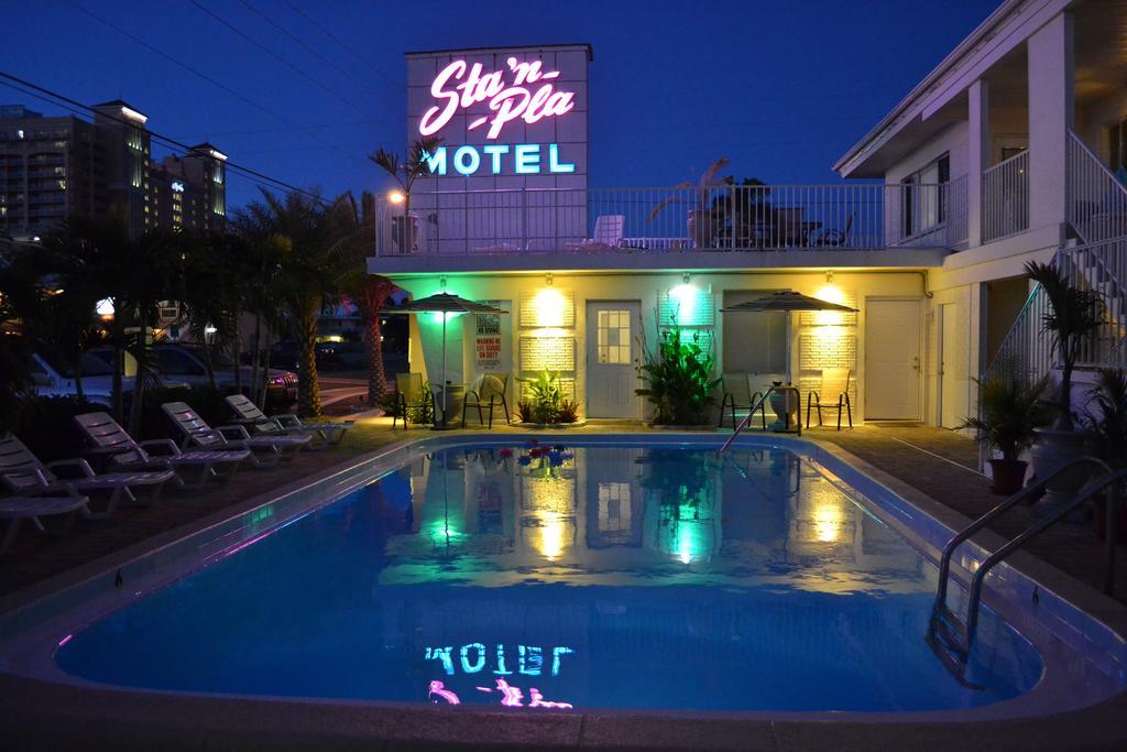 Sta N Pla Motel Clearwater Beach Exterior foto