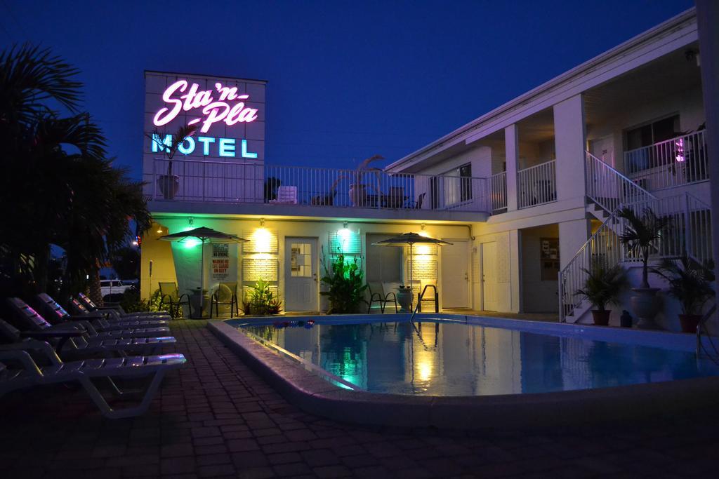 Sta N Pla Motel Clearwater Beach Exterior foto